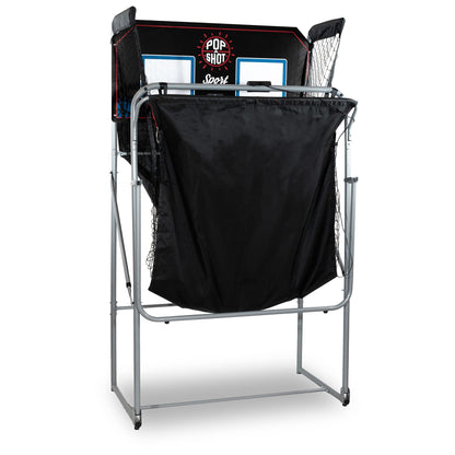 Pop-A-Shot Official Dual Shot Sport Arcade Basketball Game (Black and Blue)