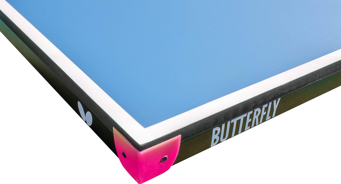 Butterfly Pool Table Conversion Top for Billiard Table - Conversion Table Tennis Game Table with Net - Pool Table Topper Game Tables - Pool Table Conversion Top for Ping Pong - 9 x 5