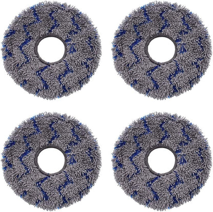 neutop Replacement Mopping Pads Microfiber Mop Cloths for Ecovacs Deebot X1 Turbo, 4-Pack