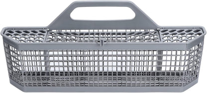 Dishwasher Universal Silverware Replacement Basket, Plastic Cutlery Basket with Open Grid, 19.7 X 8.3 X 3.7in