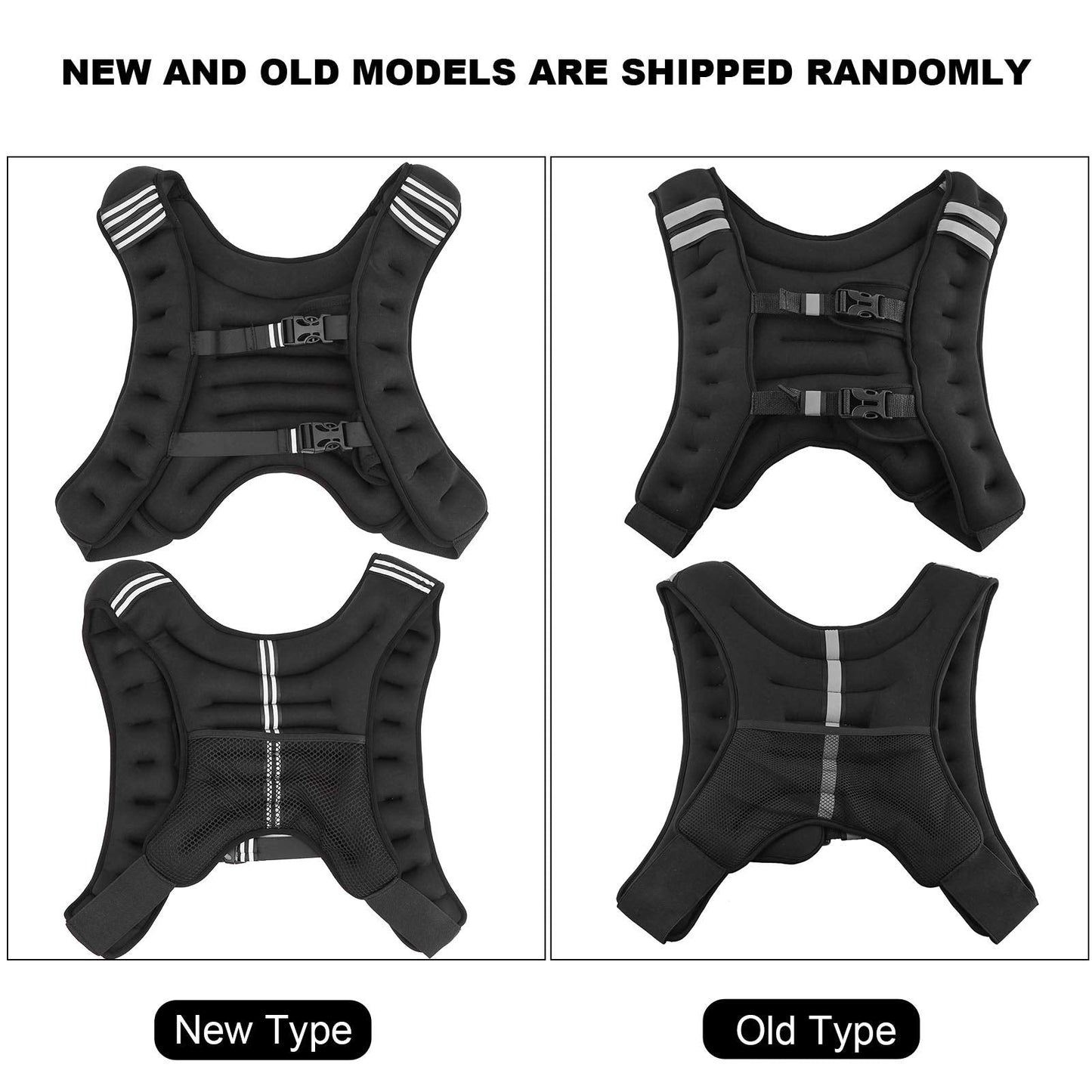 Drfeify Exercise: Weighted Vest for Strength Training with Adjustable Buckle - Perfect for Exercise and Strength Training for - Premium Elastic Material - Extended and