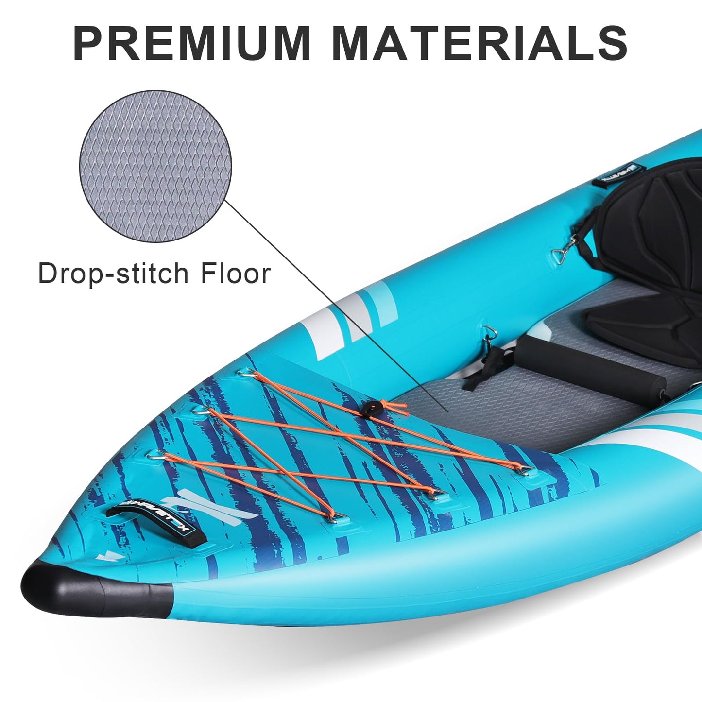 ANNTU Inflatable Kayak 2 Person, Lightweight and Durable Tandem Kayak, Blow Up Kayaks for Adults - Unleash the Joy of Tandem Paddling on Rivers, Lakes and Coastal Waters