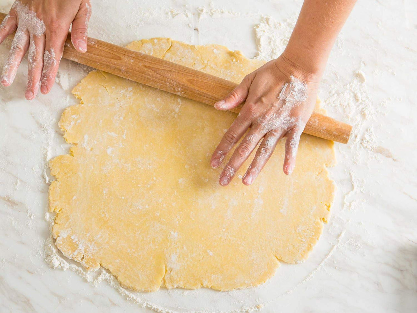 Ebuns French Rolling Pin – 18 Inch Wooden Dough Roller for Baking Pizza, Pie Crust, Cookies & Pasta | Essential Kitchen Tool & Gift for Bakers, Chefs & Home Cooks