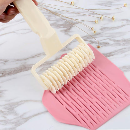 Lattice Roller Cutter for Pie, Pizza, Cookie Dough, Household Baking Pastry Tools, Plastic Lattice Cutter