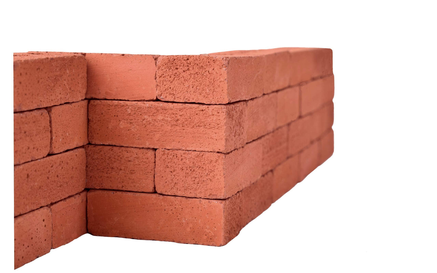 Acacia Grove Mini Red Bricks with Pallet, 1/6 Scale (32 Pack)