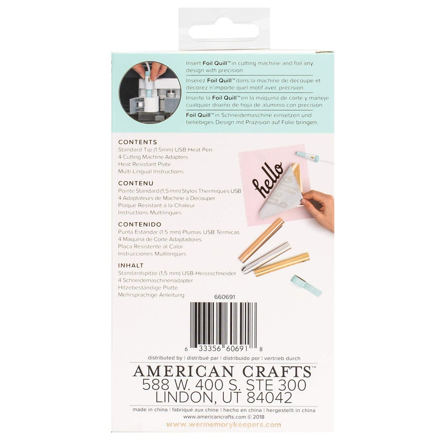 We R Memory Keepers Foil Quill Pen -Standard Tip