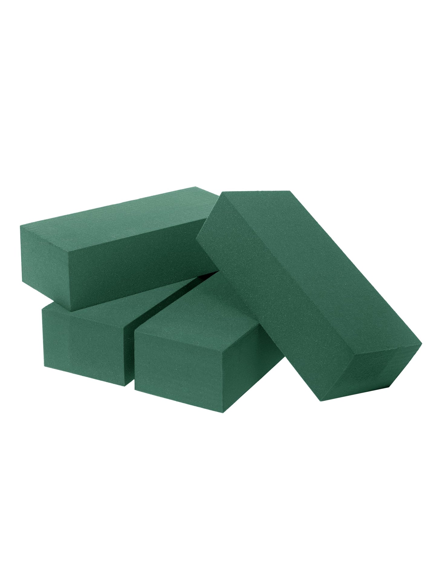 Gildora 2-Pack Extra Large Green Wet & Dry Floral Foam Blocks (8.86" x 4.13" x 2.95") - 2-in-1 Flower Arrangement Foam for Fresh & Artificial Flowers, Wedding Decor, Home Office & Florist Supplies