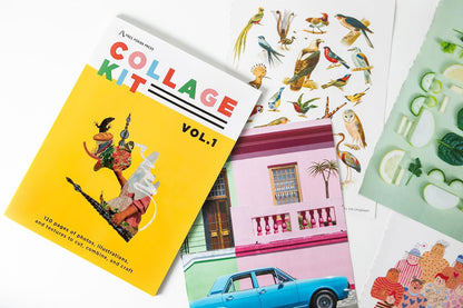 Free Period Press Collage Kit Vol. 1: 120 Pages of Photos, Illustrations, and Textures to Cut, Combine, and Craft | Perforated Pages for Junk Journals, Vision Boards & DIY Crafts (Volume 1)