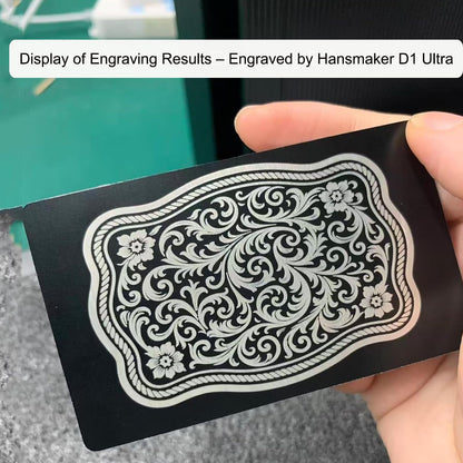 0.8mm Blanks Metal Business Card for Laser Engraving, Premium Aluminum Sheet Multipurpose DIY Gift Metal Cards Black 86 X 54 mm, 26pcs (26)