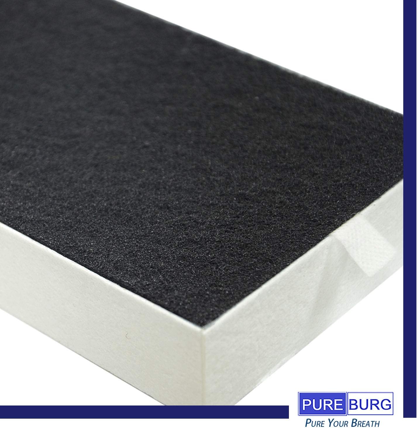 PUREBURG HRF201B True HEPA Replacement Filter for Honeywell HHT270 HHT270W HHT290, 2-Pack