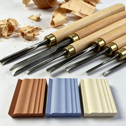 RYFCRRZ Sharpening Stones for Wood Carving Tools - Whetstones Wood Carvers Sharpener -Gouge Sharpening Stone 280 & 1000 & 3000 Grit