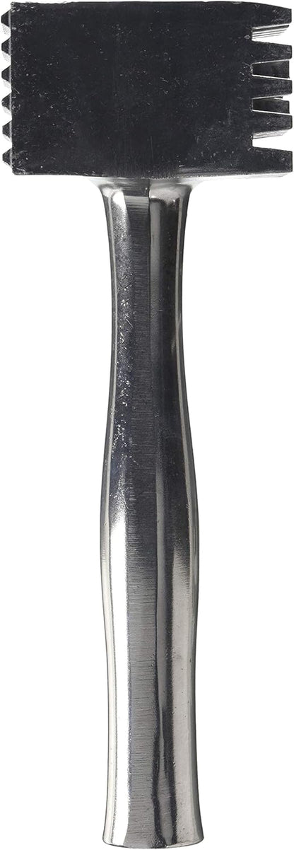 Winco 2-Sided Aluminum Meat Tenderizer, 4.25 by 2.75-Inch, Medium