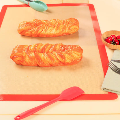 AMYONE Silicone Baking Mats for Full Size Sheet Pan, Non-Stick Silicone Baking Sheet Liners for Cookies/Pastries/Chicken/Vegetables, Food Grade Silicone Mat for 18 x 26-inch Full Baking Pans, 1 PCS