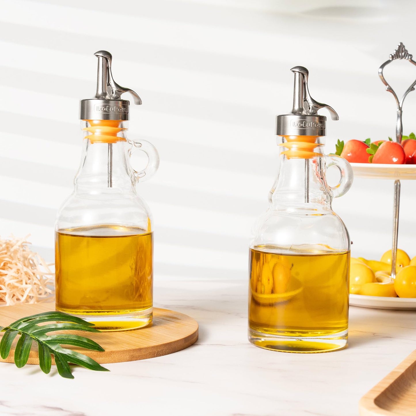 Olive Oil Dispenser Pourers, Liquor Pour Spouts, Bottle Wine Pourers, Suitable for Liquid, Beverage, Vinegar, Wine for Home Kitchen and Bar Accessories