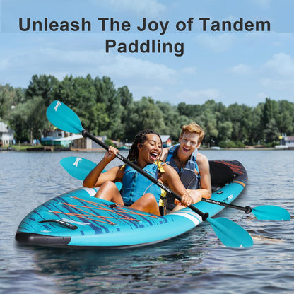 ANNTU Inflatable Kayak 2 Person, Lightweight and Durable Tandem Kayak, Blow Up Kayaks for Adults - Unleash the Joy of Tandem Paddling on Rivers, Lakes and Coastal Waters
