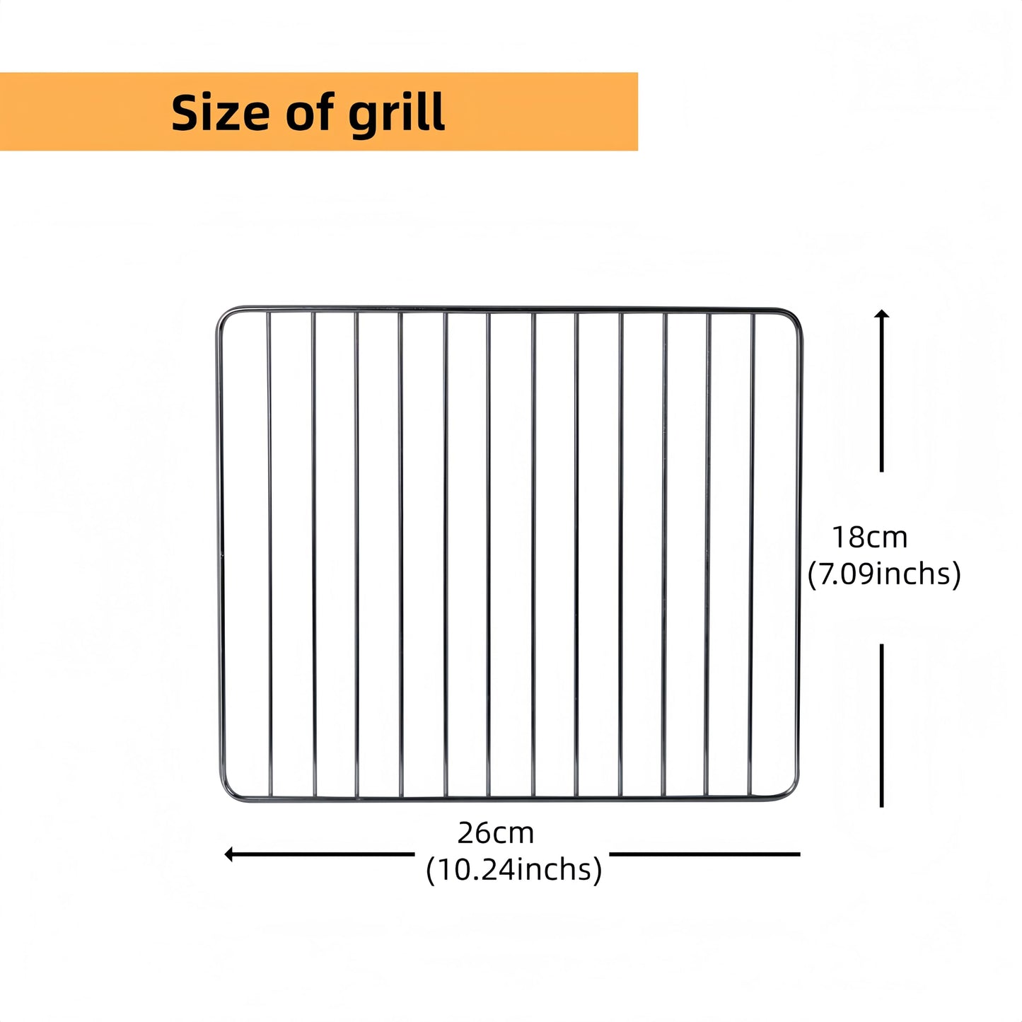 Clivia Electric Vertical BBQ Smoker 10L,Smoker Grill 30-110℃/800W,Heavy Duty Square BBQ Grill Multi-Function Cabinet for Outdoor Cooking or Kitchen and Party，Black