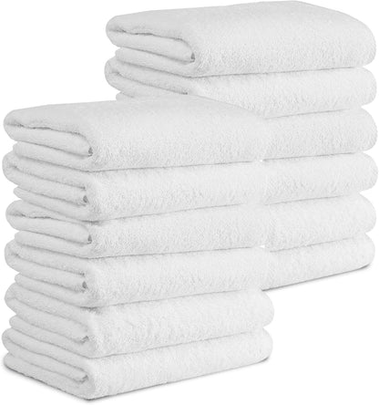 12 Pack Set, 100% 12"x12" Classic Turkish Towels CTT - Premium Washcloths Turkish Cotton, Highly Absorbent & Quick Dry