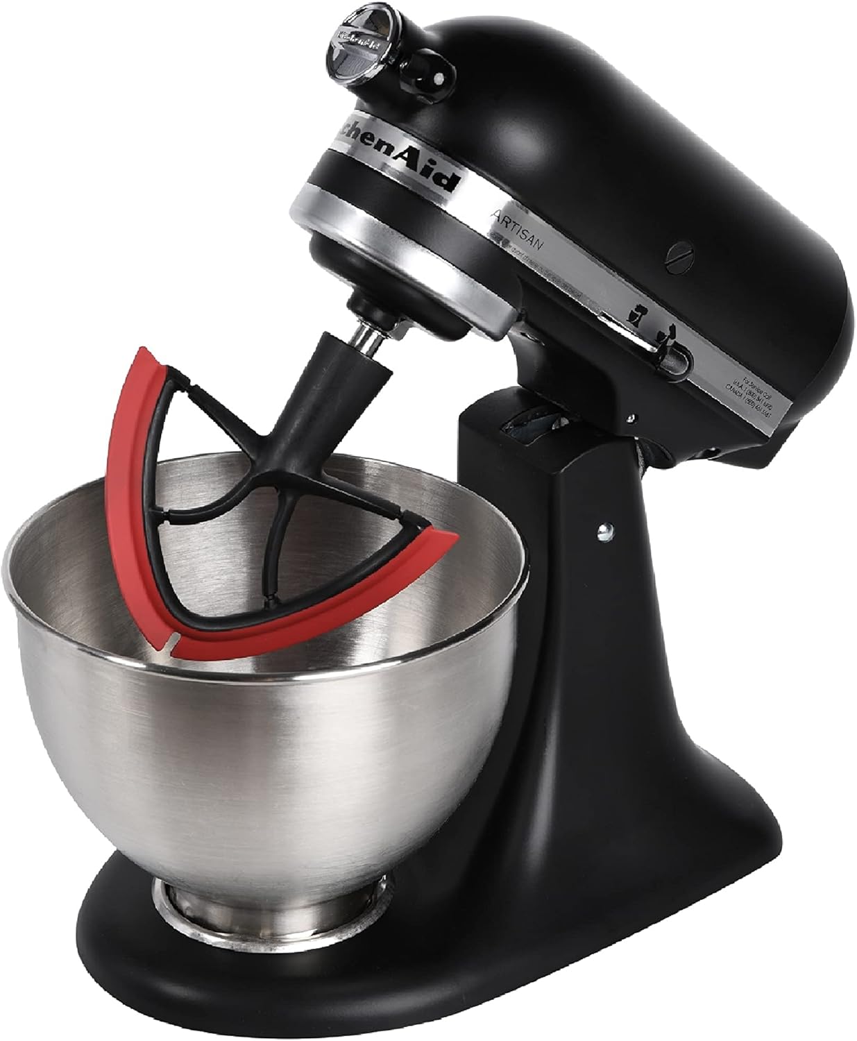 New Metro Design Beater Blade Metal TH-MR for KitchenAid 4.5-5 Qt Tilt-head Stand Mixer, Red