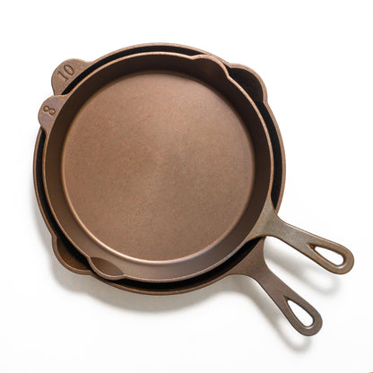 Lancaster Cast Iron No. 10 Skillet - 11-5/8-Inch Pre-Seasoned Heirloom Pan - Made in USA