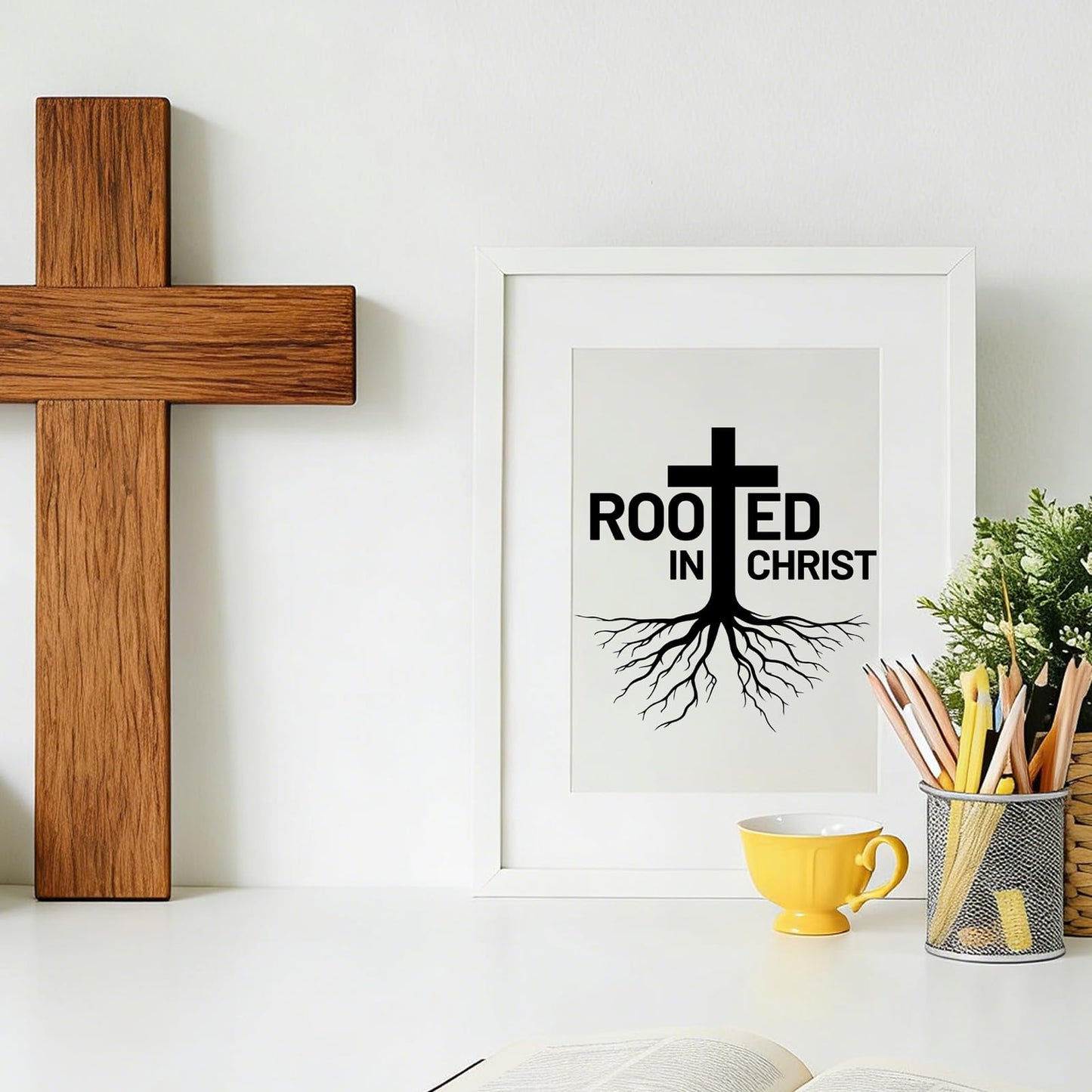 ZCPTZ 21 Pcs Christian Stencils for Painting Reusable Bible Cross Faith Stencils Crafts for DIY Drawing, Walls, Wood Signs, Window, Fabric Home Decorations