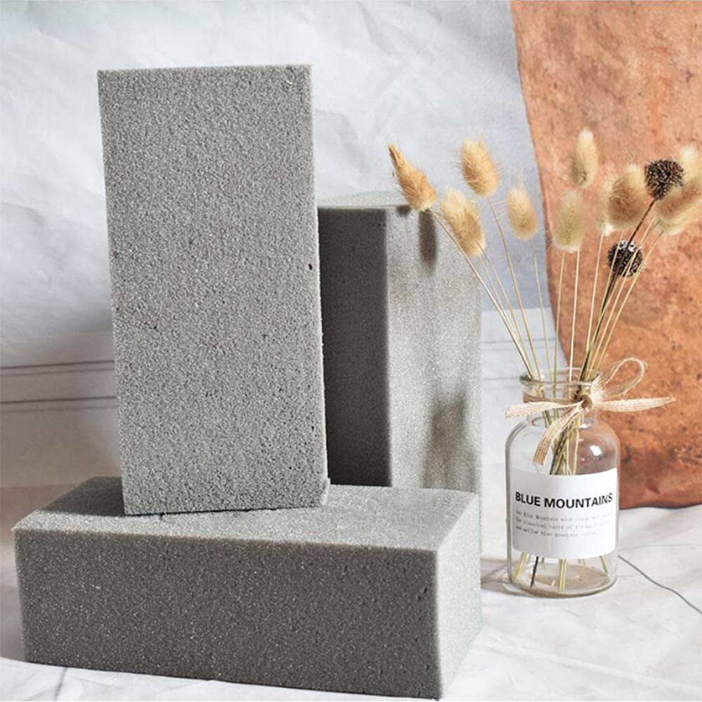 LOMIMOS Dry Floral Foam Bricks, Florist Blocks Supplies for Artificial Flower Arrangement DIY Craft, Pack of 5, 8.5 x 3.8 x 3.03 Inches
