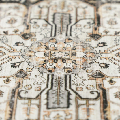 RUUGME Large 12x14 Area Rugs - Large Boho Rugs for Living Room Bedroom Stain Resistant Carpet with Non Slip Backing Low Pile Carpets for Dining Room Office Indoor Home Decor Floor Mat 12X14 Black