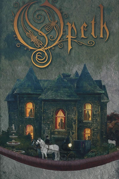 omerch Opeth Fabric Flag Poster