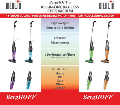 1 Set BergHOFF's Arnica Merlin Replacement Filter for All-in-ONE Vacuum Cleaner, Now Get Free