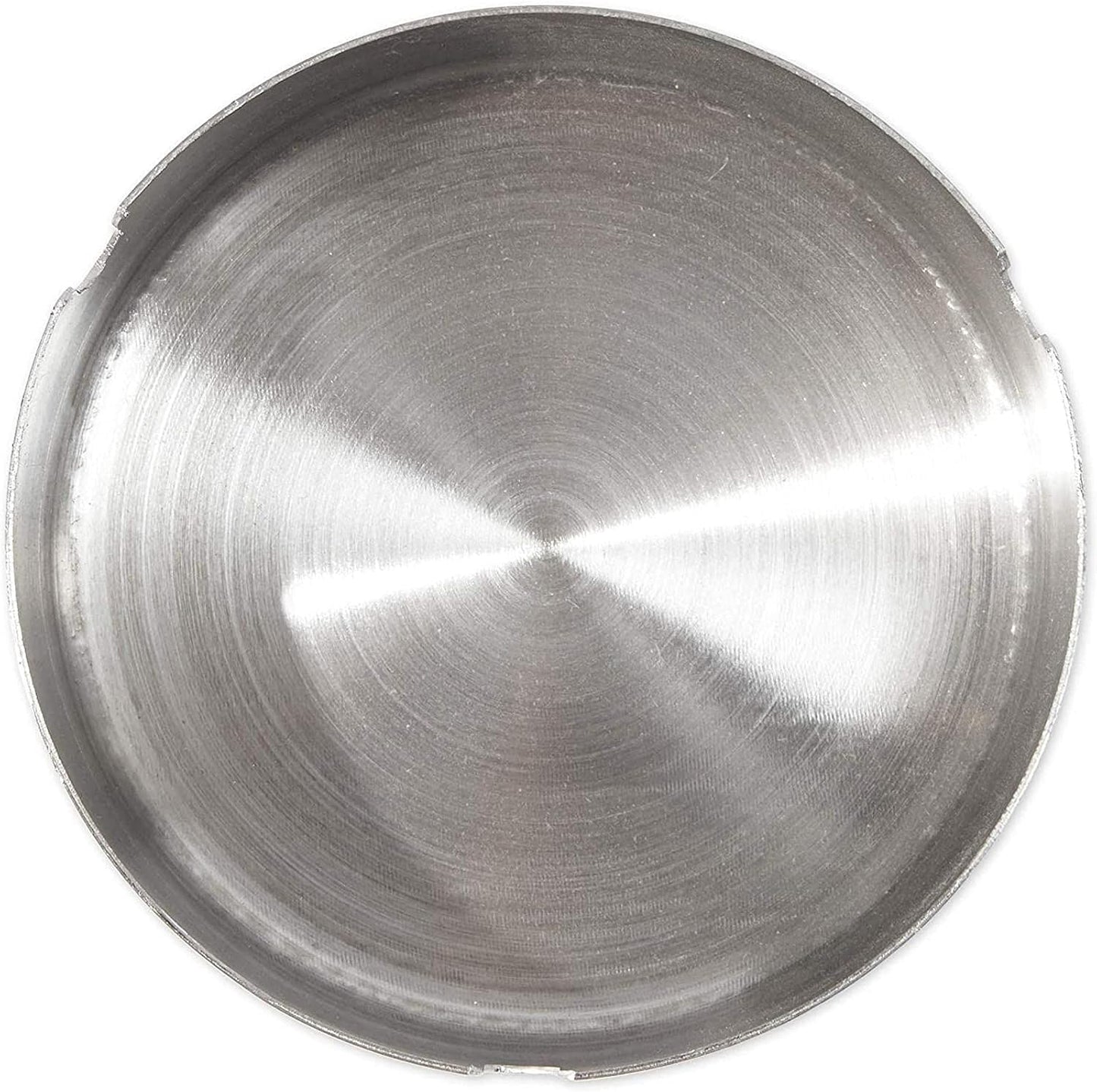 Juvale 5 Pack Stainless Steel Ashtrays - Round Patio Ashtray for Cigarettes, Indoor & Outdoor Use