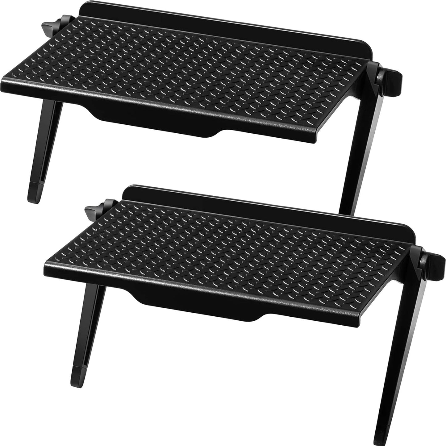 2 Home(8.5 4.5 Inch,Black) Blulu Pieces TV Top Shelf Adjustable Screen Shelf TV Monitor Top Bracket for Cellphone