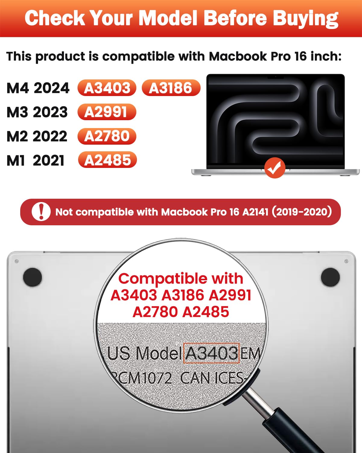 F FORITO 2-Pack Anti Blue Light Matte Laptop Screen Protector Compatible with 2024-2021 MacBook Pro 16 inch M4 M3 M2 M1 Pro/Max, Eye Protection Anti Glare Computer Screen Cover