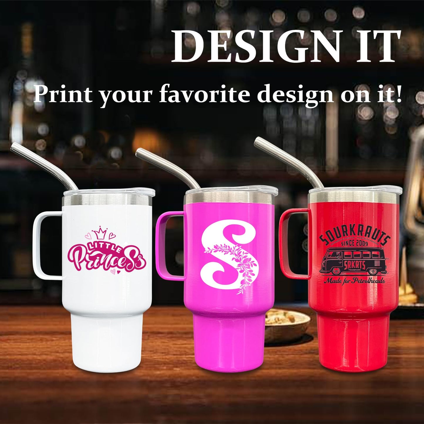 FunTrans 3oz Mini Tumbler Shot Glass with Straw and Lid, 18 Pack Stainless Steel Sublimation Shot Glasses with Handle for Wedding Party Whiskey Cocktail Bar（Color Mix）