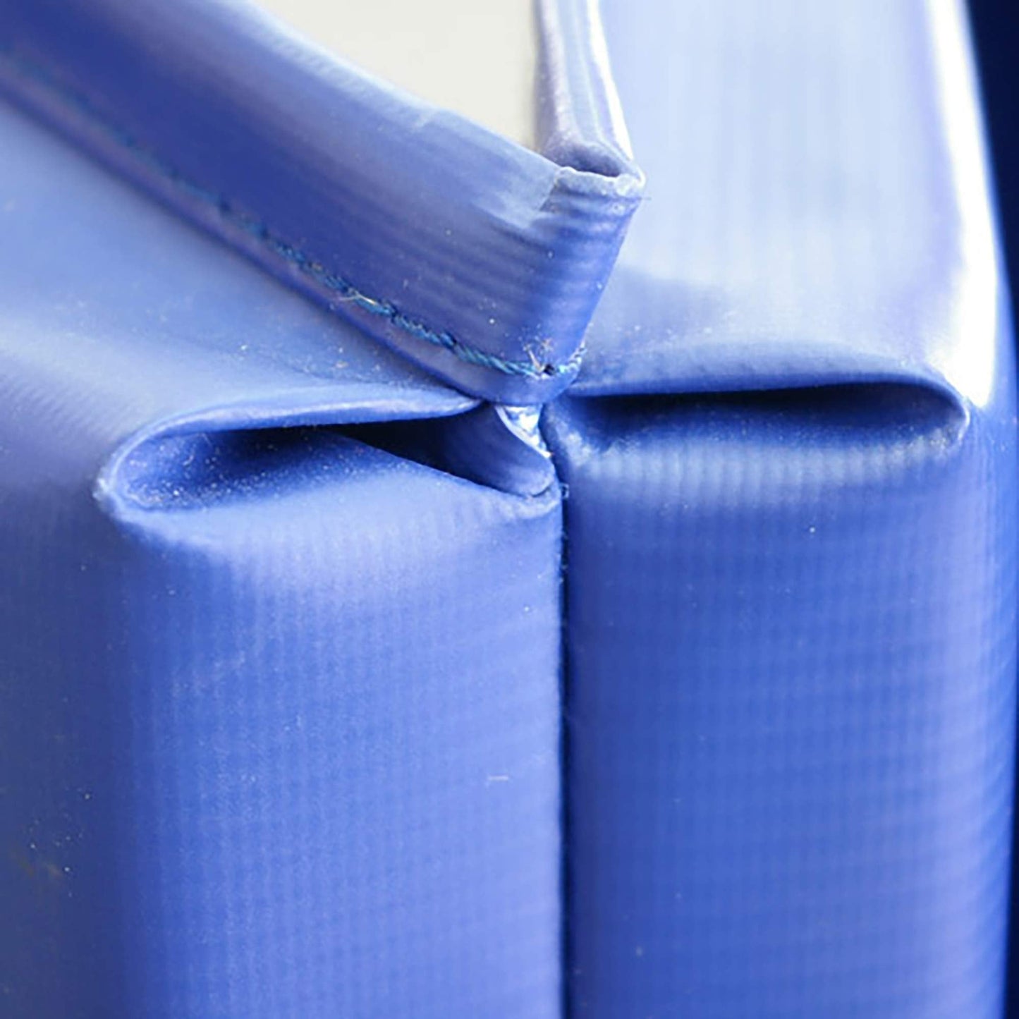 Greatmats Gym Mats 4x8 Ft x 2 Inch, Gymnastics Folding and Tumbling Cheer Mat, (Blue)