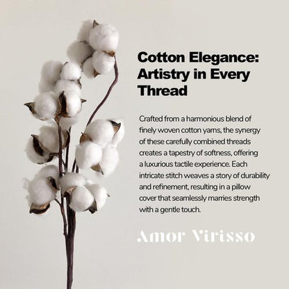 Amor Virisso Floral Throw Pillow Covers 14x36 Couch Pillows for Living Room Decorative Accent Pillow Covers Block Print Farmhouse Neutral Pillow Covers Sofa Pillows 1PC, Cream Oatmeal