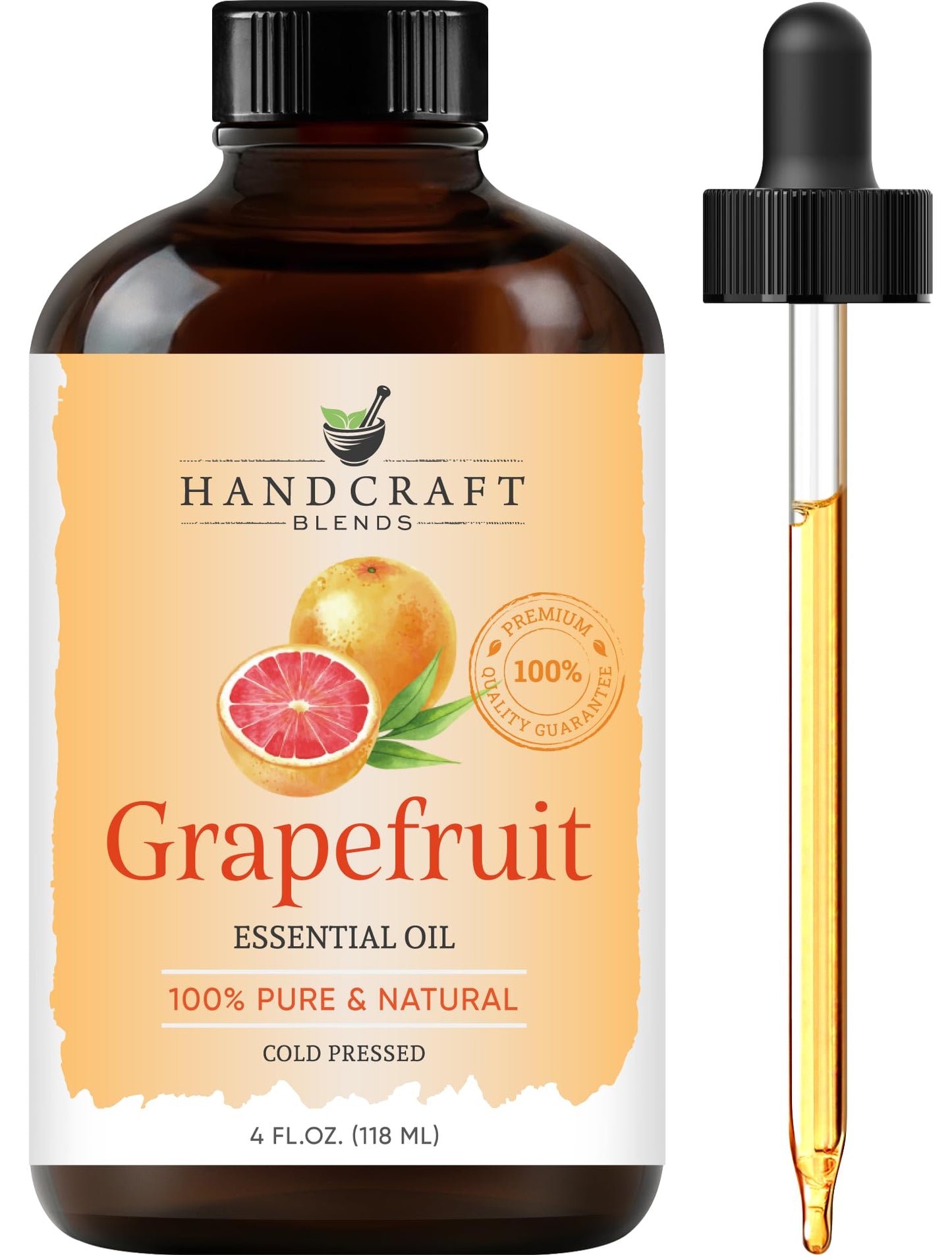 Handcraft Blends Lavender Essential Oil – Huge 4 Fl Oz – 100% Pure and Natural – Premium Grade Essential Oil for Diffuser and Aromatherapy, Skin, Massage, Candle and Soap Making Fragrance