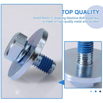 4040FR4051C Washing Machine Electronics Bolt Assembly for LG Washer, Motor Rotor Center Mount Bolt (3 Pcs)