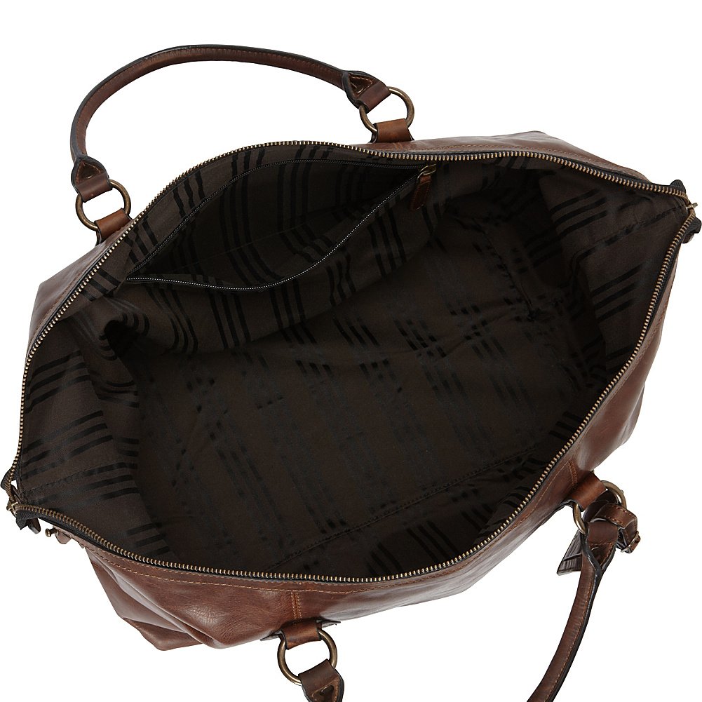FRYE Men's Logan Overnight Duffle Bag, Cognac, One Size