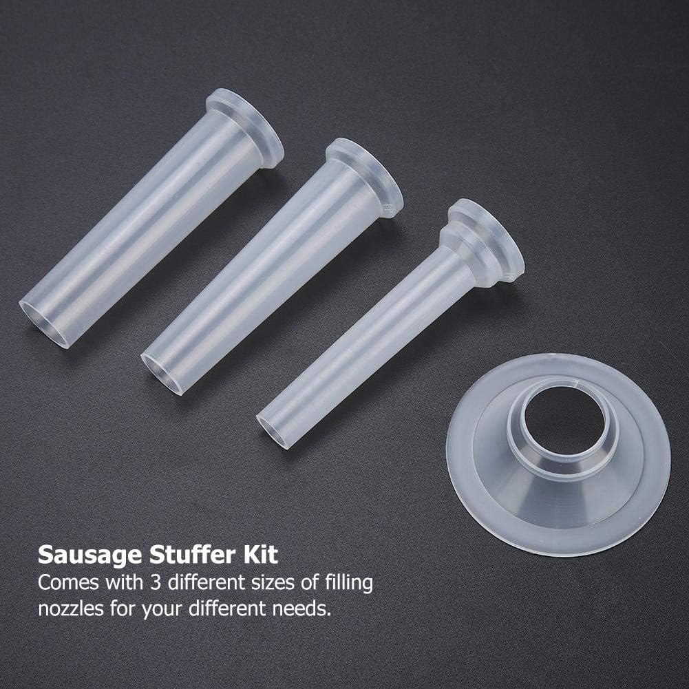 2 LB Food Grade Stainless Steel Vertical Sausage Stuffer Maker Sausage Filler Meat Pork Filler for Home & Restaurant