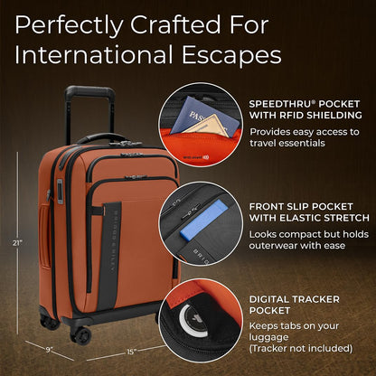 Briggs & Riley ZDX Global Carry-on Expandable Spinner