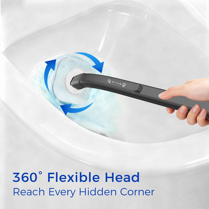 14 Set Disposable Toilet Brush, Refills Toilet Bowl Cleaner Wand, Toilet Cleaner Brush Toilet Cleaning System Toilet