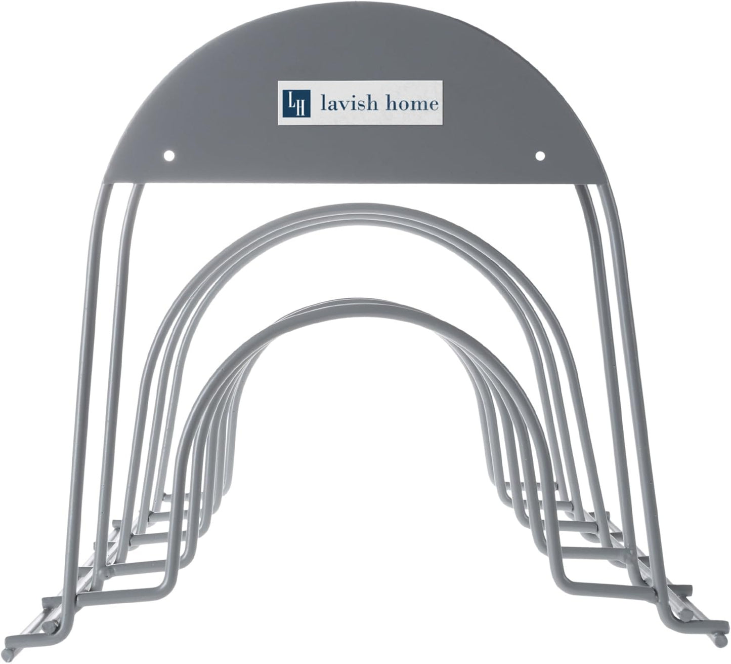 Kitchen Cabinet Organizer and Holder for Pots, Pans, and Lids - Iron Storage Rack by Lavish Home