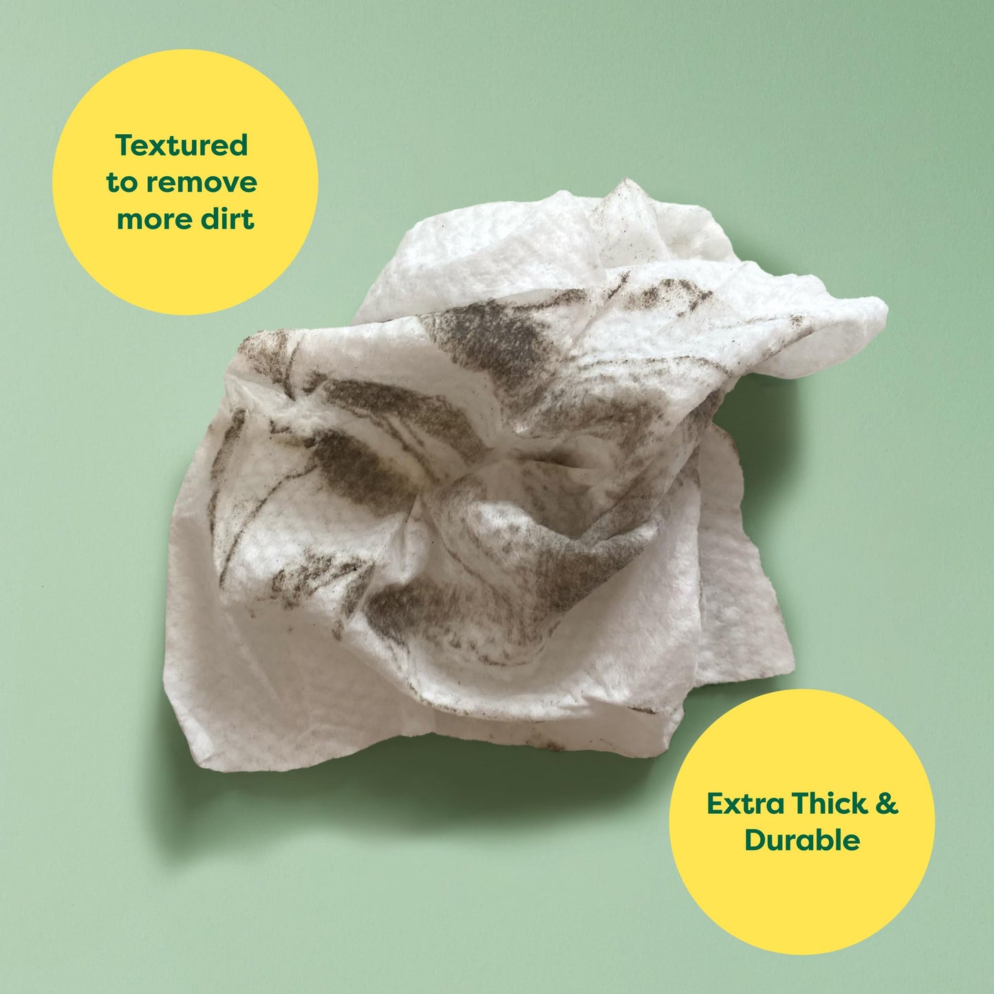 Earth Rated Pet Wipes for Dogs and Cats, Hypoallergenic, Cleaning and Hydrating, for Grooming Paws, Body and Butt, Unscented, 400 Count