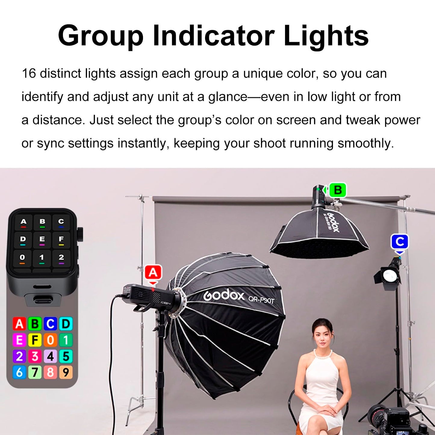 GODOX AD400 Pro II AD400Pro II AD400ProII 2.4G TTL 1/8000 HSS 400Ws Outdoor Flash,21.6V/2600mAh Battery,0.01~1s Recycle,460 Full Power Flashes,for Canon Sony Nikon Fuji Olympus Panasonic Etc Cameras
