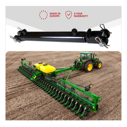 Magister Hydraulic Cylinder 5" Bore x 24" Stroke, Welded Hydraulic Ram with Clevis Ends, Double Acting Hydraulic Piston 3500 PSI (WCL 5x24)