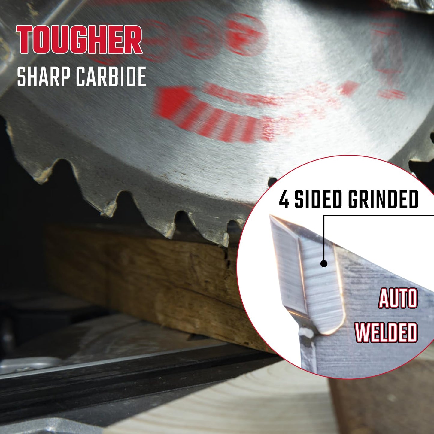 Revvstark 3 Pack 3 Inch 36 Tooth Carbide Circular Saw Blade for Wood, Plastic, PCV, Acrylic, Aluminum with 7/16" Arbor, 3/8" Bushing, Fit Dewalt Craftsman Ryobi Milwaukee