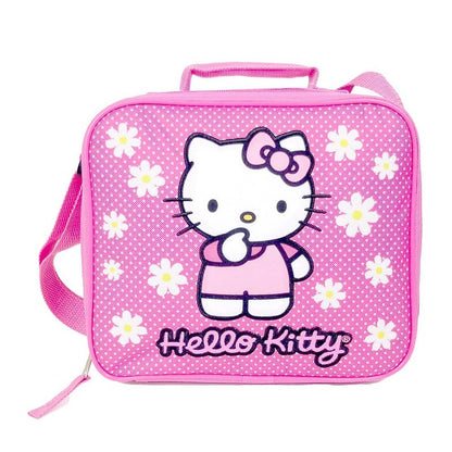 Hello Kitty Polka Dot Floral Lunch Bag #C6CO18