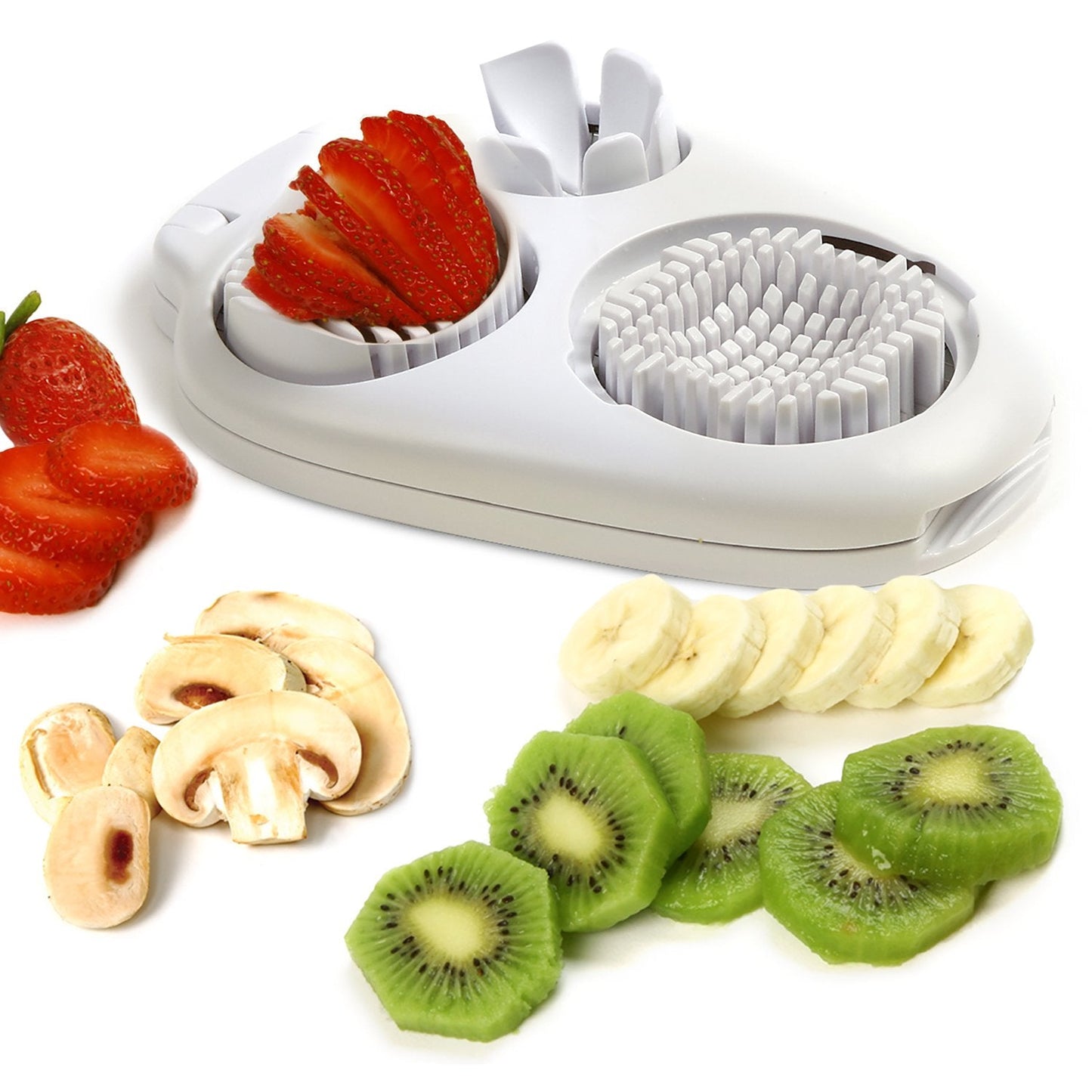 Norpro 998 Multi Egg Slicer, White