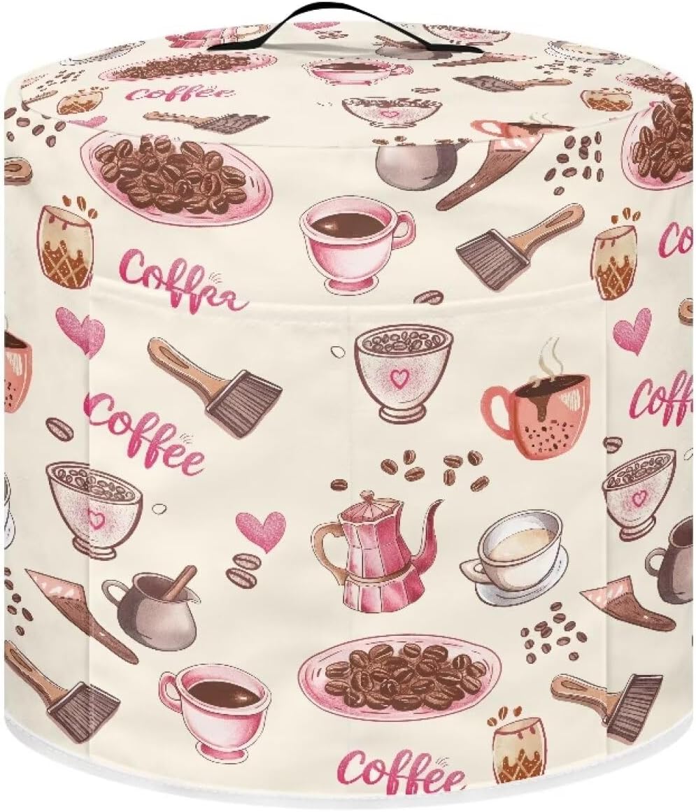 Dust Cover for 6 qt Instant Pot, Insulated Cloth Cover for Electric Pressure Cooker, Rice Cooker, Air Fryer, Coffee,