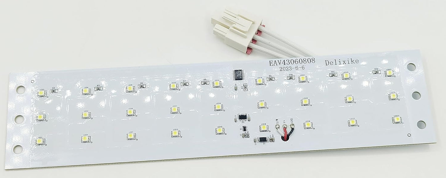 EAV43060808 EAV43060804 EAP5020295 LED Light Board Compatible with Kenmore LG Refrigerator Assembly