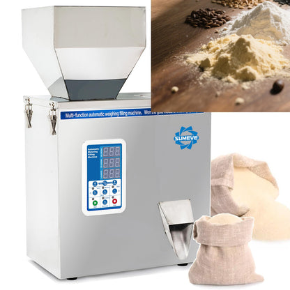 Sumeve Powder Filling Machine, Powder Dispenser For Dry Powder, Flour, Coffee Powder, Glitter 110v60hz 1-100G